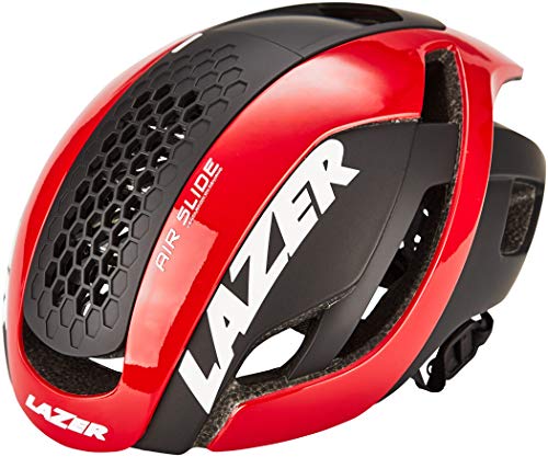 Lazer Casco Bullet 2.0 +Lens+Led, Adultos Unisex, Red (Rojo), S