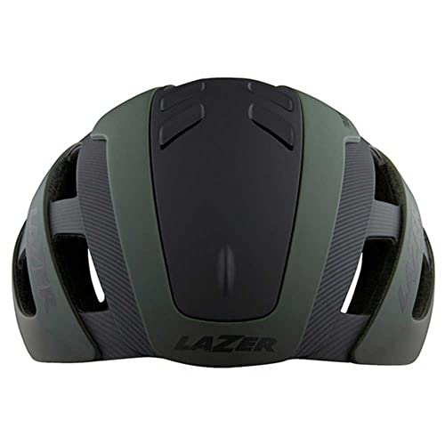 Lazer Casco Century +led, Adultos Unisex, Matte Dark Green (Verde), L