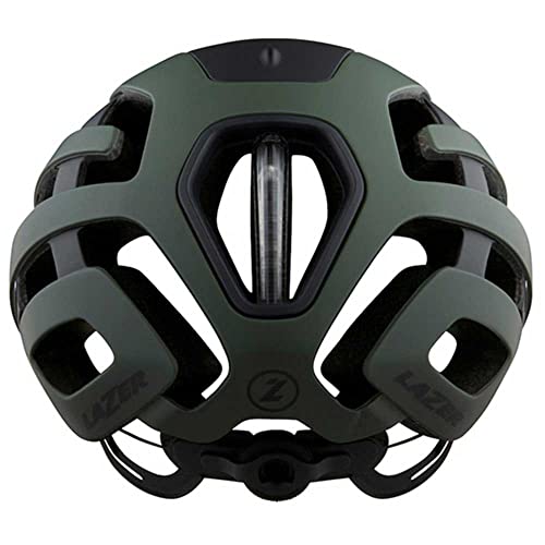 Lazer Casco Century +led, Adultos Unisex, Matte Dark Green (Verde), L