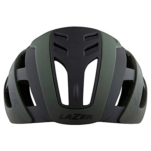 Lazer Casco Century +led, Adultos Unisex, Matte Dark Green (Verde), L