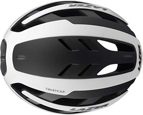 Lazer Casco Century +led, Adultos Unisex, White Black (Multicolor), S