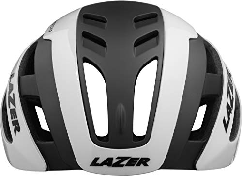 Lazer Casco Century +led, Adultos Unisex, White Black (Multicolor), S
