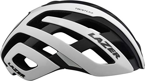 Lazer Casco Century +led, Adultos Unisex, White Black (Multicolor), S