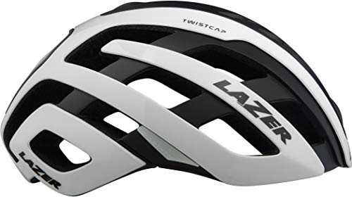 Lazer Casco Century +led, Adultos Unisex, White Black (Multicolor), S