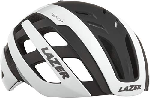 Lazer Casco Century +led, Adultos Unisex, White Black (Multicolor), S