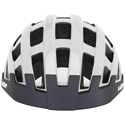 Lazer Casco Compact (Unisize) Ciclismo, Adultos Unisex, Blanco(Blanco), Talla Única