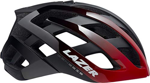 Lazer Casco Genesis, Adultos Unisex, Red Black (Multicolor), L