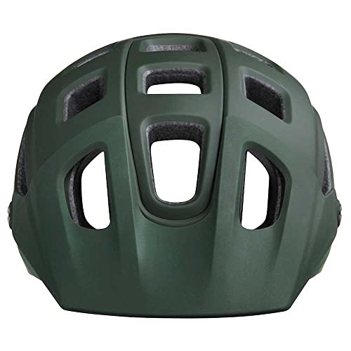 Lazer Casco Impala, Adultos Unisex, Matte Dark Green F-Yellow (Multicolor), L