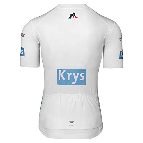 Le Coq Sportif TDF 2020 Replica Jersey M New Camiseta, Hombre, Optical White