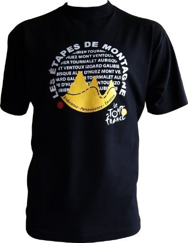 Le Tour de France - Camiseta para hombre, diseño de los Etapes de Montaña