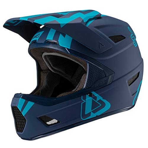 Leatt 1019303632 - Casco de montaña Unisex para Adulto, Color Azul Marino, Talla L