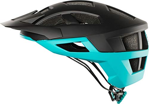 Leatt Brace Helmet DBX 2.0 - Casco de Bicicleta - Negro/Turquesa Contorno de la Cabeza L 2018