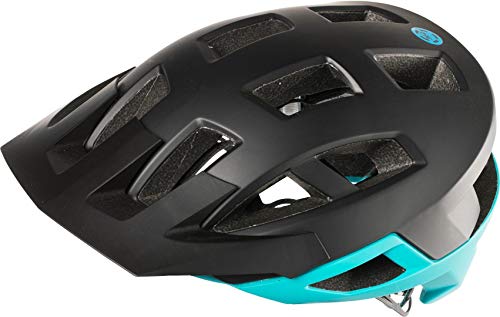 Leatt Brace Helmet DBX 2.0 - Casco de Bicicleta - Negro/Turquesa Contorno de la Cabeza M 2018