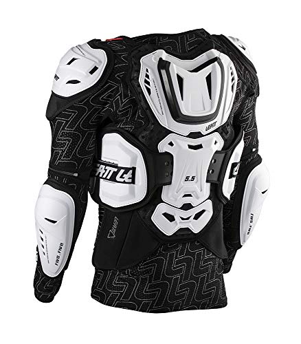 Leatt Camiseta de manga larga con protecciones rígidas de espuma antiimpactos 3Df Airfit para busto y pecho y tejido transpirable