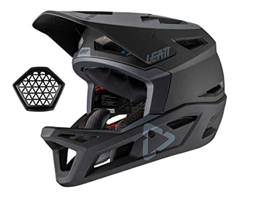 Leatt Casque MTB 4.7 Casco de Bici, Unisex Adulto, Negro, Extra-Large