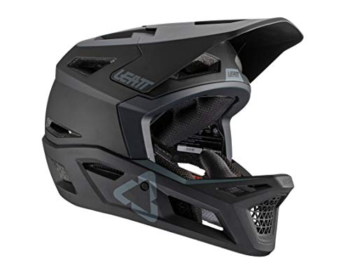 Leatt Casque MTB 4.7 Casco de Bici, Unisex Adulto, Negro, Extra-Large