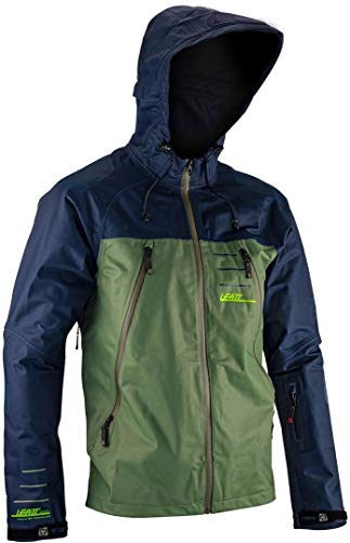 Leatt Chaqueta MTB 5.0 Abrigo de Vestir, Verde Fluor, S Unisex Adulto