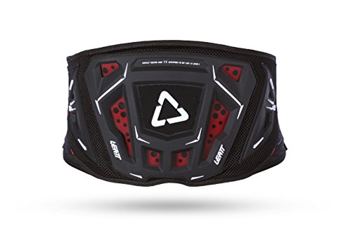Leatt Cinturón con protección renal y lumbar, certificado Ce, espuma anti-impacto 3Df Airfit y canales de aire 3D