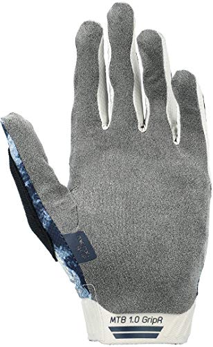 Leatt Fahrrad Handschuhe DBX 1.0 GripR, Steel - Dunkelblau, S, 2105