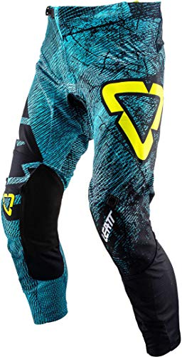Leatt GPX 4.5 - Pantalón de Moto Unisex para Adulto, Unisex Adulto, 5019021213, Tech Blue, L