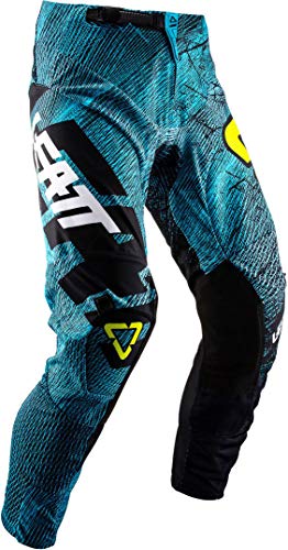 Leatt GPX 4.5 - Pantalón de Moto Unisex para Adulto, Unisex Adulto, 5019021213, Tech Blue, L