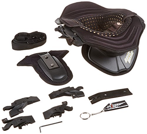 Leatt Kart - Soporte para cuello (talla mediana), color negro y negro