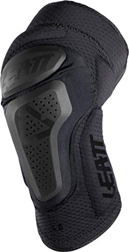 Leatt La 3df 6.0 es una Rodillera Todo en uno Flexible y Deslizante. Se Adapta a la práctica de la Bicicleta de montaña. Rodilleras Unisex, Unisex Adulto, 5018400470, Negro, S/M