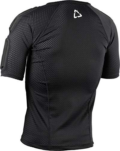 Leatt La camiseta Roost Tee es una protección cómoda. Ofrece un corte ligero y sin rozaduras. Chaqueta unisex para adulto, negro, L/XL