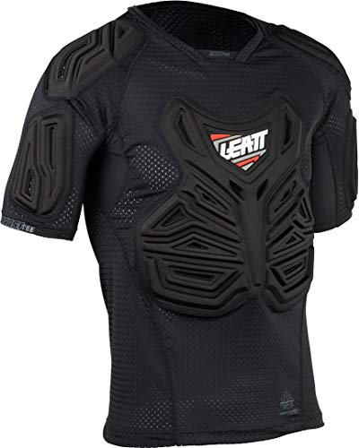 Leatt La camiseta Roost Tee es una protección cómoda. Ofrece un corte ligero y sin rozaduras. Chaqueta unisex para adulto, negro, L/XL