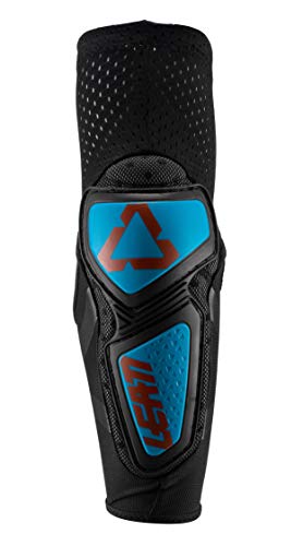 Leatt La codera Contour está diseñada con una Carcasa Dura y una Espuma de Impacto 3D Que Ofrece una excelente protección Mixta, Unisex Adulto, 5019200120, Azul/Negro, S/M