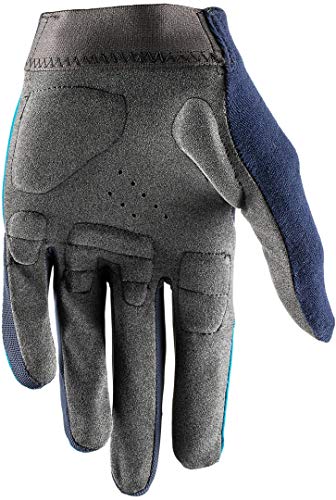 Leatt Los DBX 1.0 Son Guantes de Bicicleta ultraligeros con Palma Acolchada. Son Ideales para Las aptas de Bicicleta de montaña Mixta, Unisex Adulto, Color Azul Marino, tamaño Extra-Large