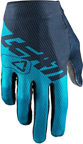 Leatt Los DBX 1.0 Son Guantes de Bicicleta ultraligeros con Palma Acolchada. Son Ideales para Las aptas de Bicicleta de montaña Mixta, Unisex Adulto, Color Azul Marino, tamaño Extra-Large