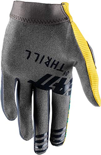 Leatt Moto GPX 1.5 Gripr Guantes, Unisex Adulto, Gold/Teal, XX-Large