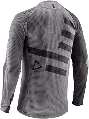 Leatt MTB DBX 4.0 Ultraweld, camiseta de bicicleta unisex – adulto, acero, S