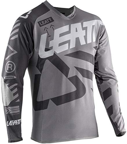 Leatt MTB DBX 4.0 Ultraweld, camiseta de bicicleta unisex – adulto, acero, S
