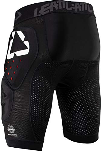 Leatt - Pantalones Cortos de Impacto 3DF 4.0, Color Negro, Talla de protección Unisex para Adulto