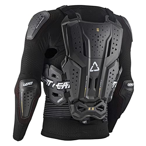 Leatt Unisex Protektorenjacke Langarm Body Protector 6.5, Schwarz, L, LE-PRT-2101