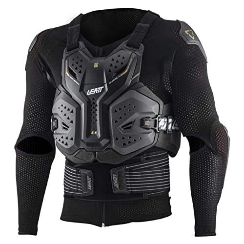 Leatt Unisex Protektorenjacke Langarm Body Protector 6.5, Schwarz, L, LE-PRT-2101