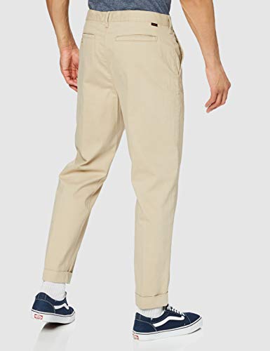 Lee Chino cónico Pantalones, Service Arena, 32W x 34L para Hombre