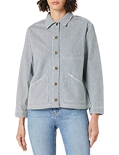 Lee Hickory Stripe Chaquetas Denim, L/0 para Hombre