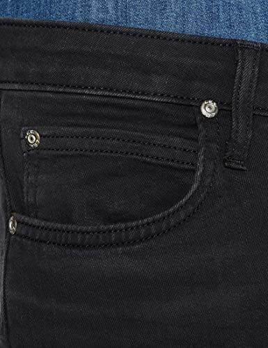 Lee Malone Jeans Vaqueros, Raven Black, 32W / 32L para Hombre