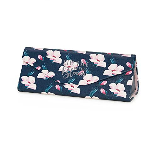 Legami - Funda portagafas Plegable, See You Soon, Flower Bloom, M, Informal.