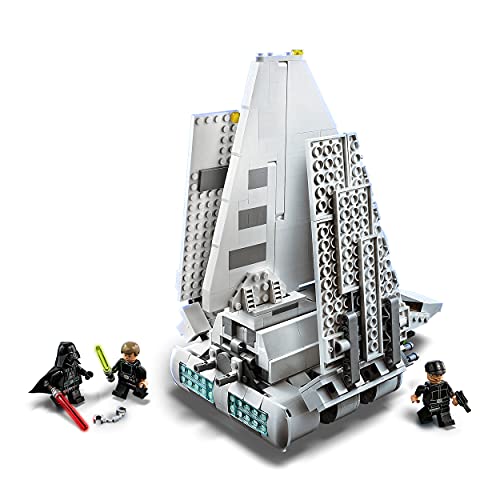 LEGO 75302 Star Wars Lanzadera Imperial, Juguete de Construcción con Mini Figuras de Darth Vader y Luke Skywalker