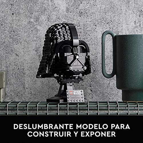 LEGO 75304 Star Wars Casco de Darth Vader, Maqueta para Construir, Manualidades para Adultos, Set de Coleccionista