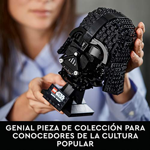 LEGO 75304 Star Wars Casco de Darth Vader, Maqueta para Construir, Manualidades para Adultos, Set de Coleccionista