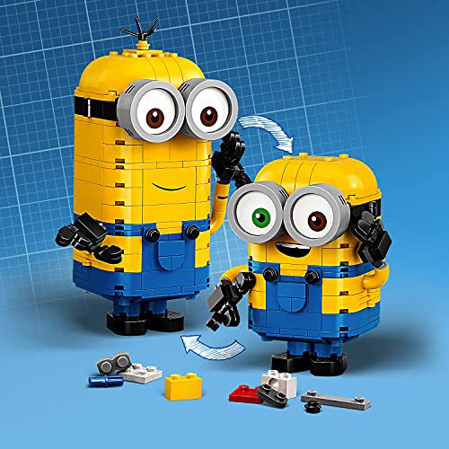 LEGO 75551 Minions El Origen de GRU, Minions y su Guarida para Construir, Juguete con 2 Maquetas de Construcción