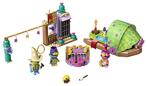 LEGO Trolls - Aventura en Balsa en Lonesome Flats, Set de Construcción de Barca con Minifiguras de Personajes de la Película, Incluye a Poppy, Branch y Hicory (41253)