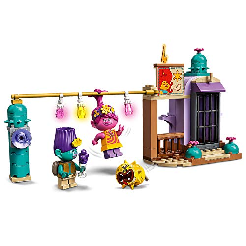 LEGO Trolls - Aventura en Balsa en Lonesome Flats, Set de Construcción de Barca con Minifiguras de Personajes de la Película, Incluye a Poppy, Branch y Hicory (41253)