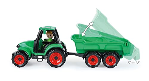 Lena Vehículos de tracción de Juguete, tamaño Aprox. 20–30 cm, con muñeco