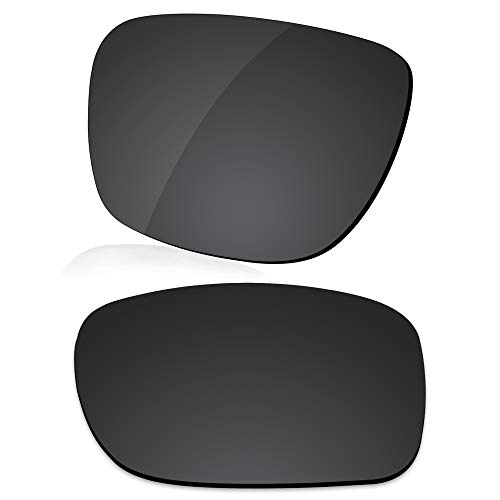 LenzReborn Reemplazo de lente polarizada para Oakley Holbrook Mix OO9384 Sunglass - Más opciones, Negro Oscuro - Polarizado, Talla única